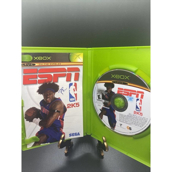 ESPN NBA 2K5 (Microsoft Xbox, 2004) Complete with Game, Disc and Manual - Picture 4 of 7